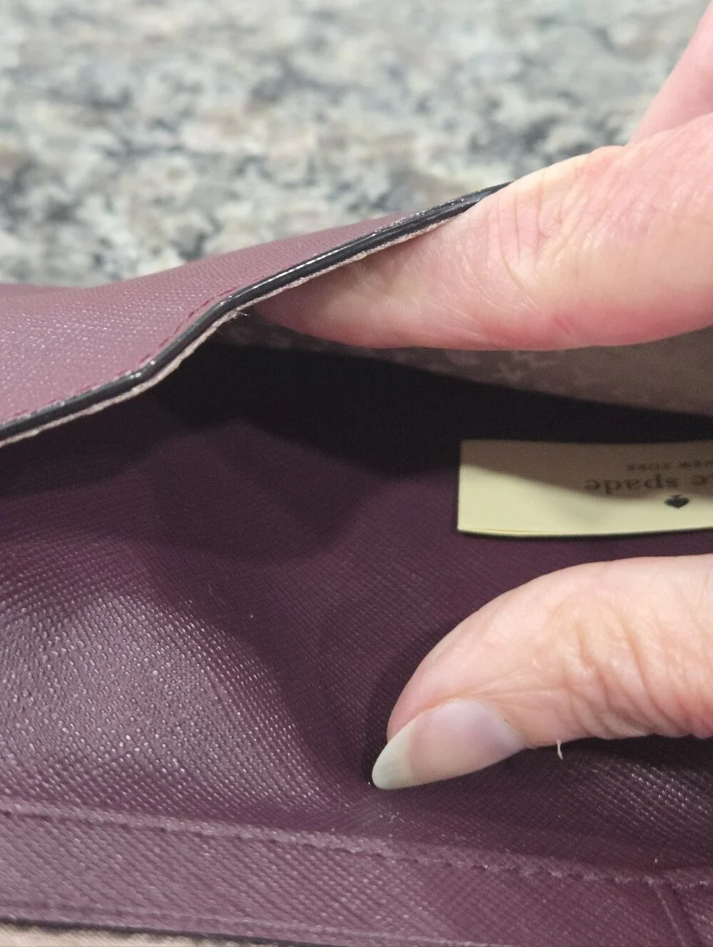 Kate Spade New York Laurel Way Saffiano Leather iPhone Wristlet